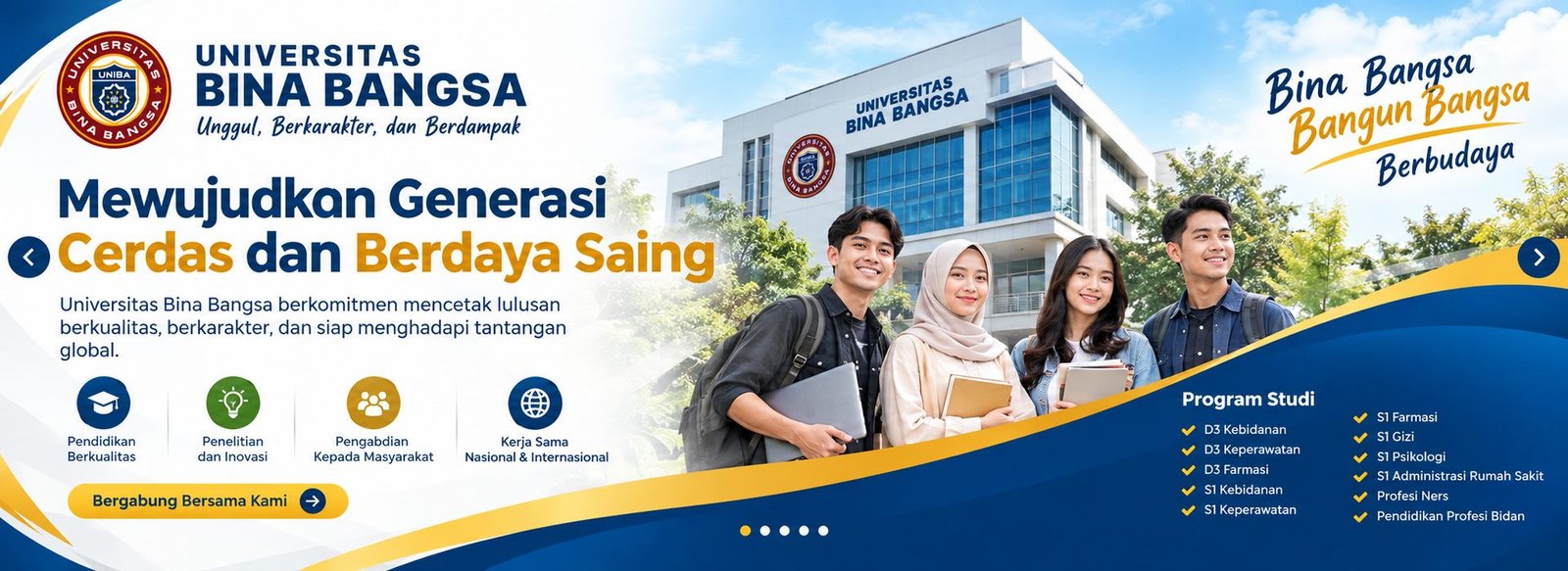 Universitas Bina Bangsa - Membangun Masa Depan yang Lebih Baik